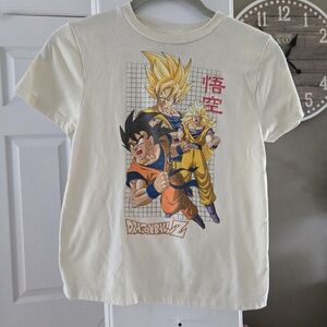 Dragon Ball Z Kids Graphic Tee - Cream